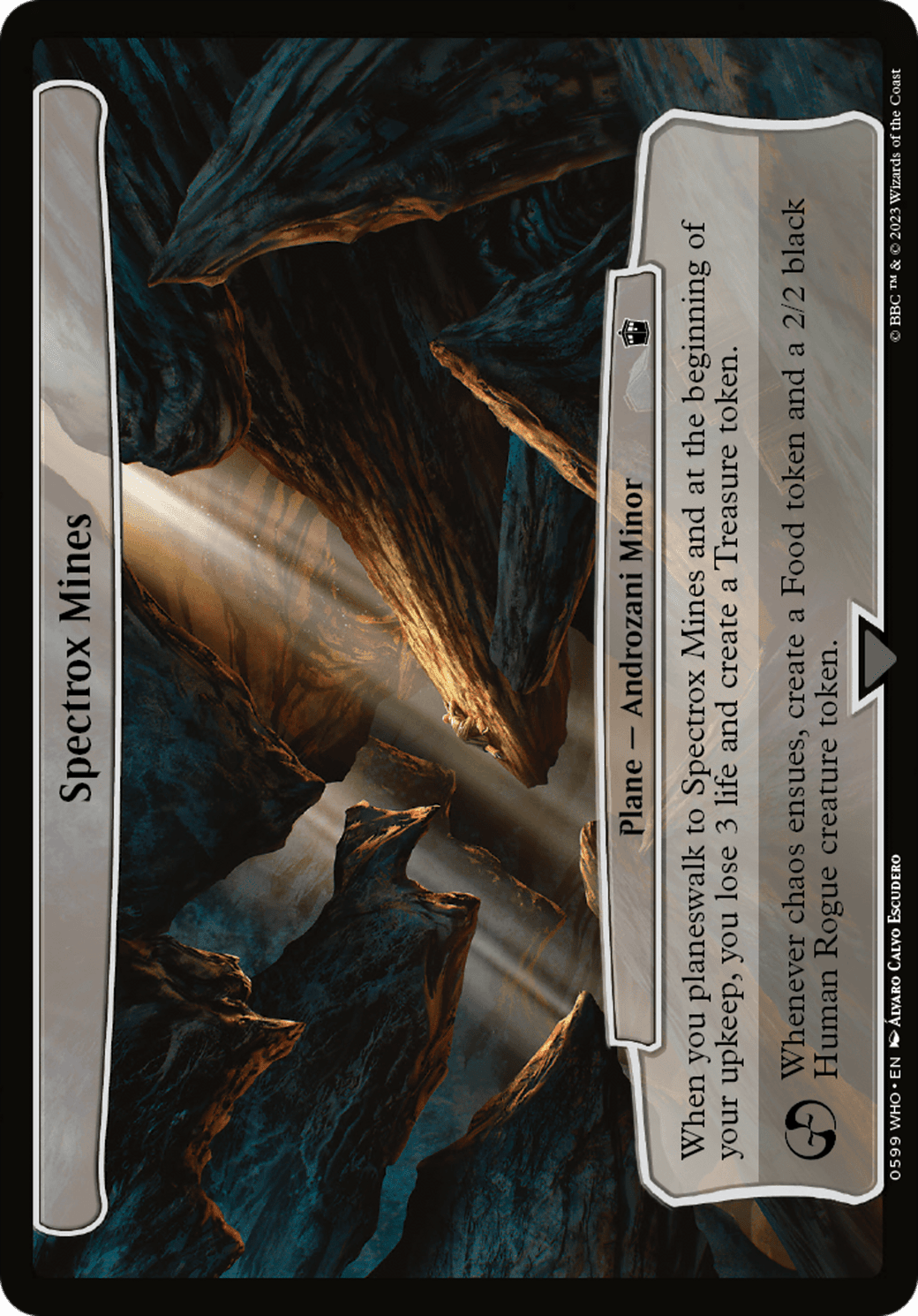 Spectrox Mines [Doctor Who] MTG Single Magic: The Gathering  | Multizone: Comics And Games