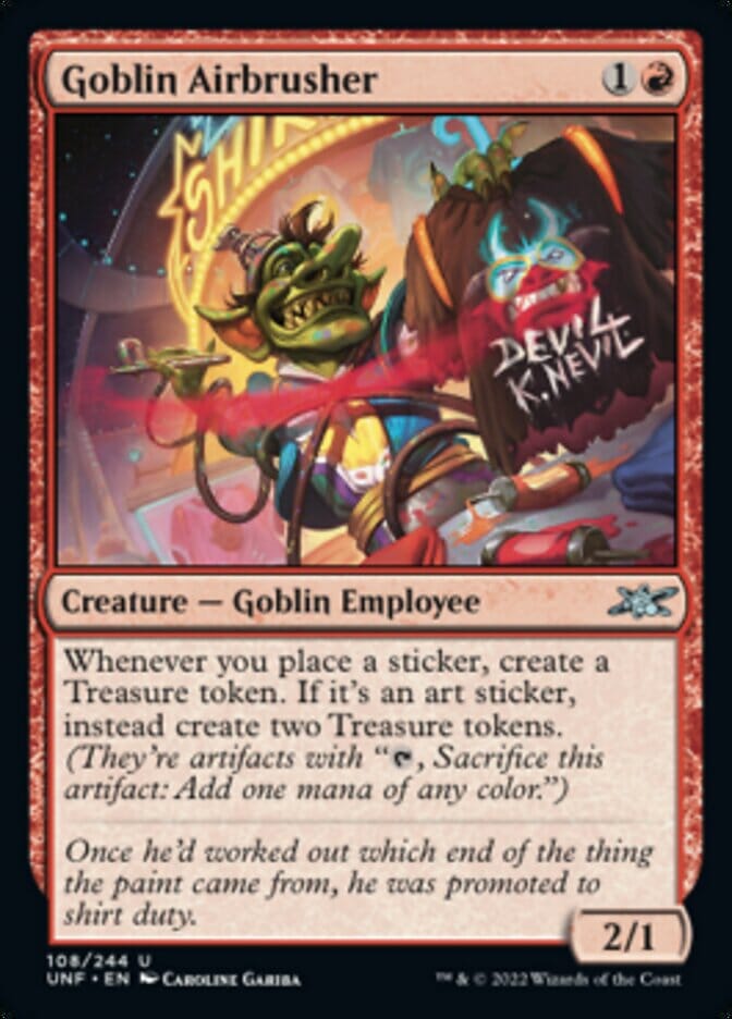 Goblin Airbrusher [Unfinity] MTG Single Magic: The Gathering  | Multizone: Comics And Games