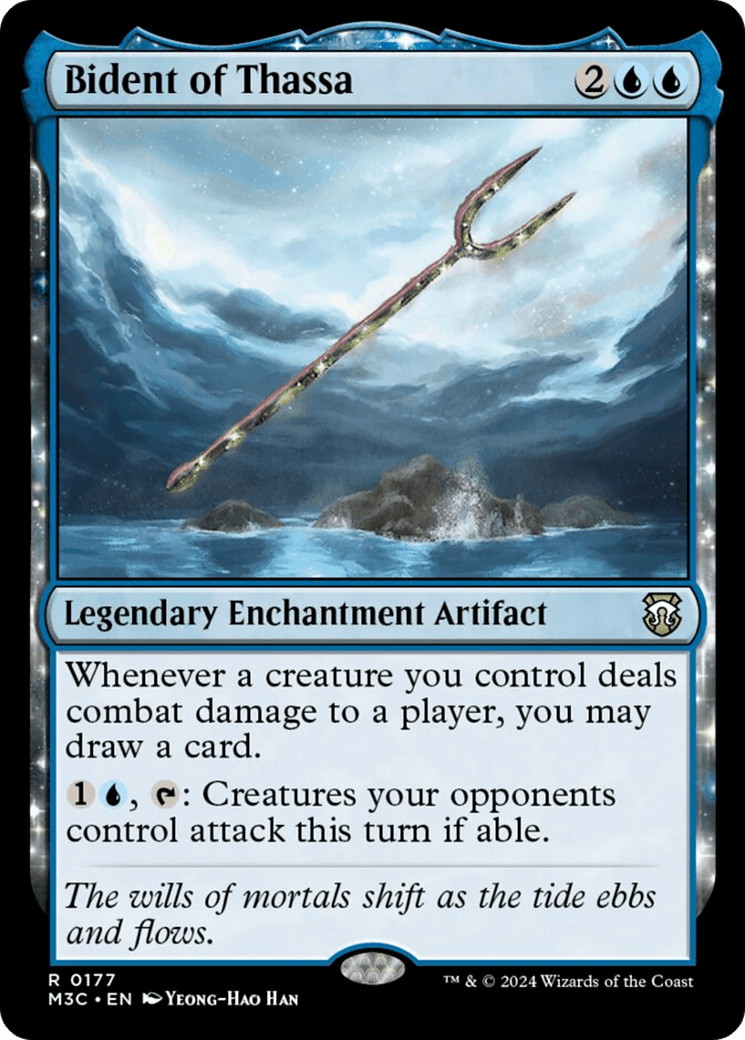 Bident of Thassa [Modern Horizons 3 Commander] MTG Single Magic: The Gathering  | Multizone: Comics And Games