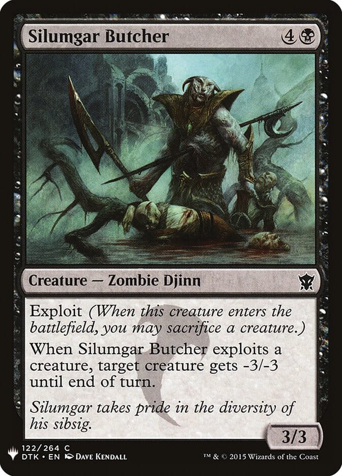 Silumgar Butcher [Mystery Booster] MTG Single Magic: The Gathering  | Multizone: Comics And Games