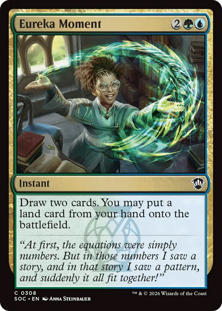 Eureka Moment [Secrets of Strixhaven Commander] MTG Single Magic: The Gathering  | Multizone: Comics And Games
