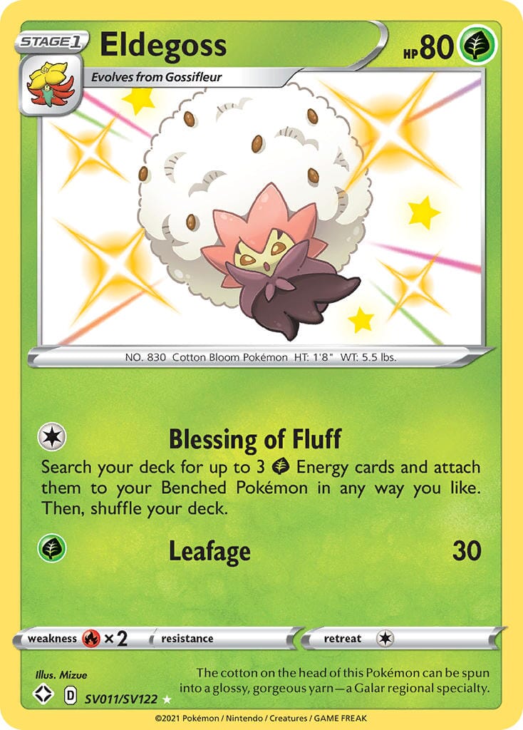 Eldegoss (SV011/SV122) [Sword & Shield: Shining Fates] Pokemon Single Pokémon  | Multizone: Comics And Games