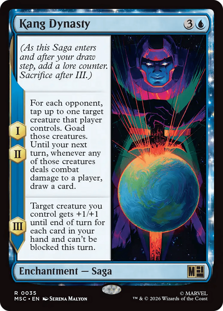 Kang Dynasty (Surge Foil) [Marvel Super Heroes Commander] | Multizone: Comics And Games