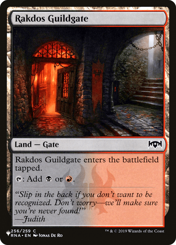 Rakdos Guildgate (256) [The List] MTG Single Magic: The Gathering  | Multizone: Comics And Games