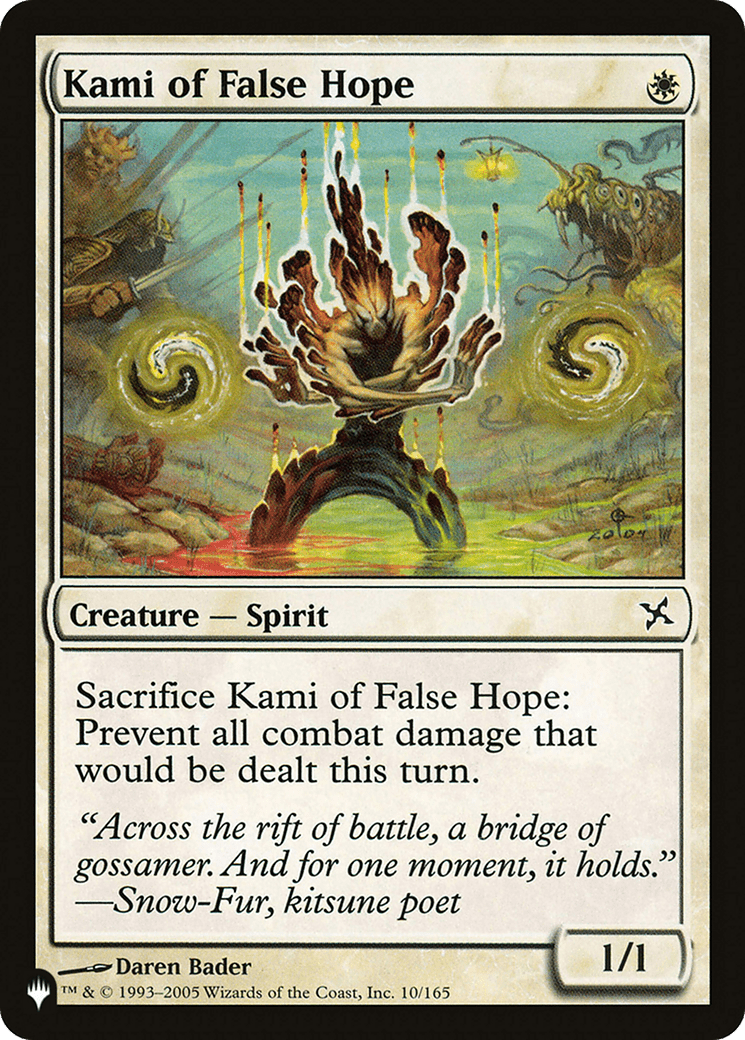 Kami of False Hope [The List] MTG Single Magic: The Gathering  | Multizone: Comics And Games