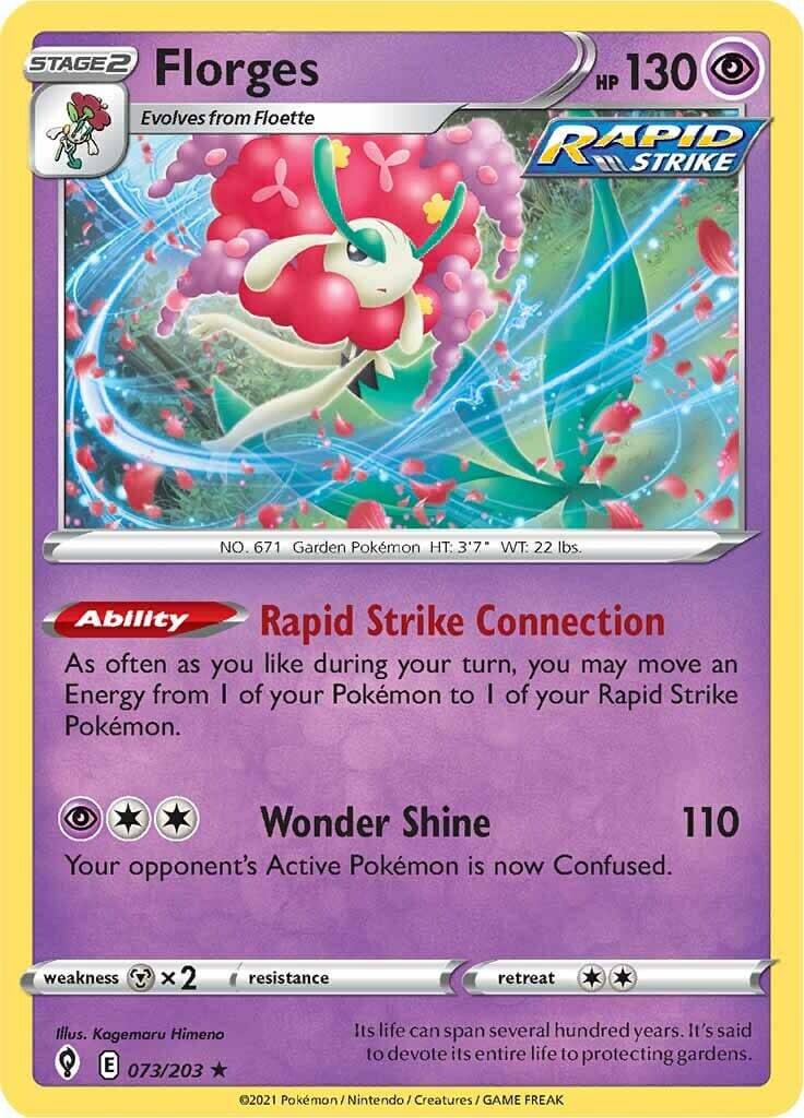 Florges (073/203) [Sword & Shield: Evolving Skies] Pokemon Single Pokémon  | Multizone: Comics And Games