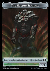 Phyrexian Mite (011) // The Hollow Sentinel Double-Sided Token [Phyrexia: All Will Be One Tokens] MTG Single Magic: The Gathering  | Multizone: Comics And Games
