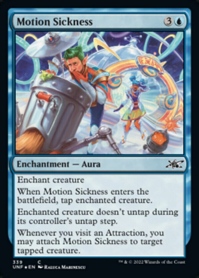 Motion Sickness (Galaxy Foil) [Unfinity] MTG Single Magic: The Gathering  | Multizone: Comics And Games