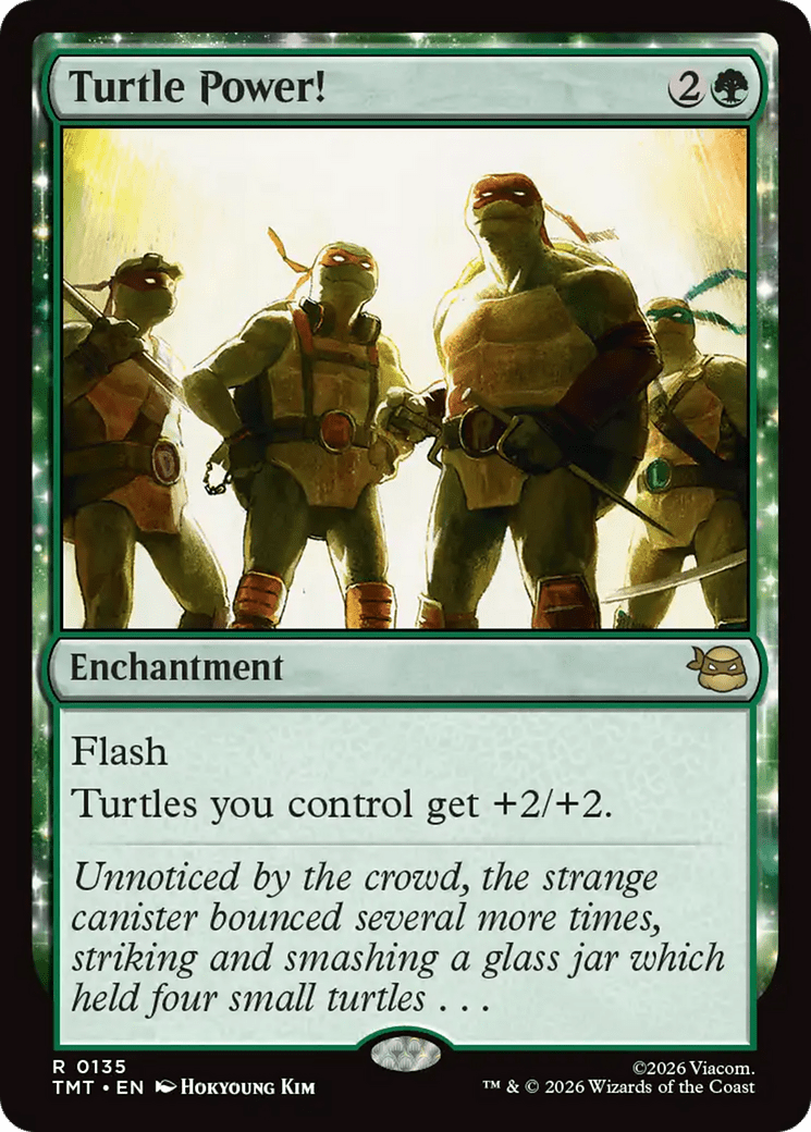 Turtle Power! [Teenage Mutant Ninja Turtles] MTG Single Magic: The Gathering  | Multizone: Comics And Games