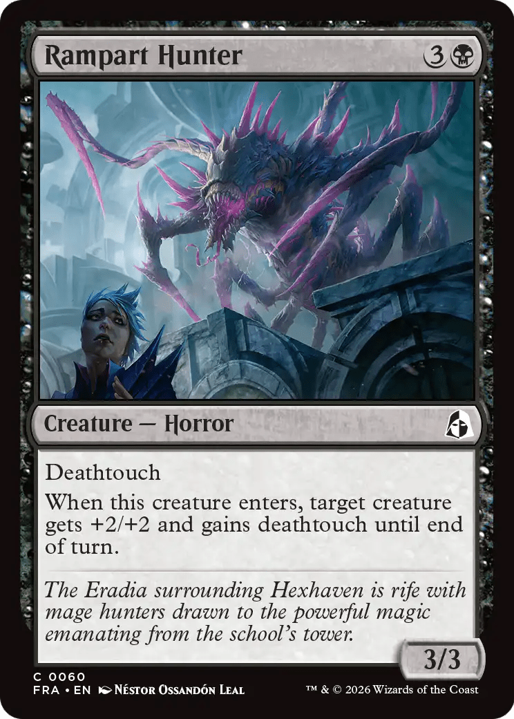 Rampart Hunter [Reality Fracture] MTG Single Magic: The Gathering  | Multizone: Comics And Games