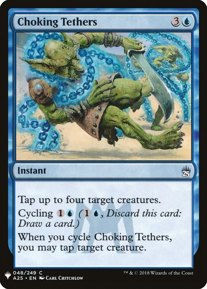 Choking Tethers [Mystery Booster] MTG Single Magic: The Gathering  | Multizone: Comics And Games