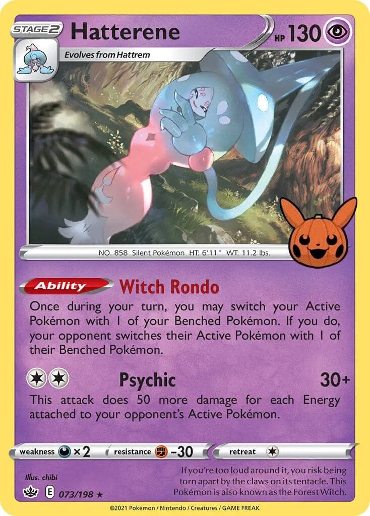 Hatterene (073/198) [Trick or Trade] Pokemon Single Pokémon  | Multizone: Comics And Games