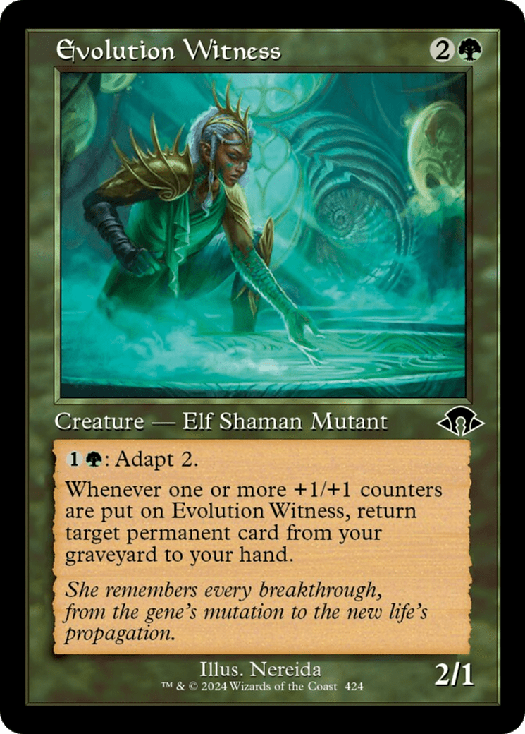 Evolution Witness (Retro) [Modern Horizons 3] MTG Single Magic: The Gathering  | Multizone: Comics And Games