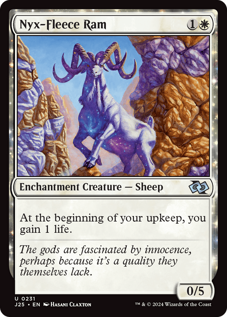 Nyx-Fleece Ram [Foundations Jumpstart] MTG Single Magic: The Gathering  | Multizone: Comics And Games