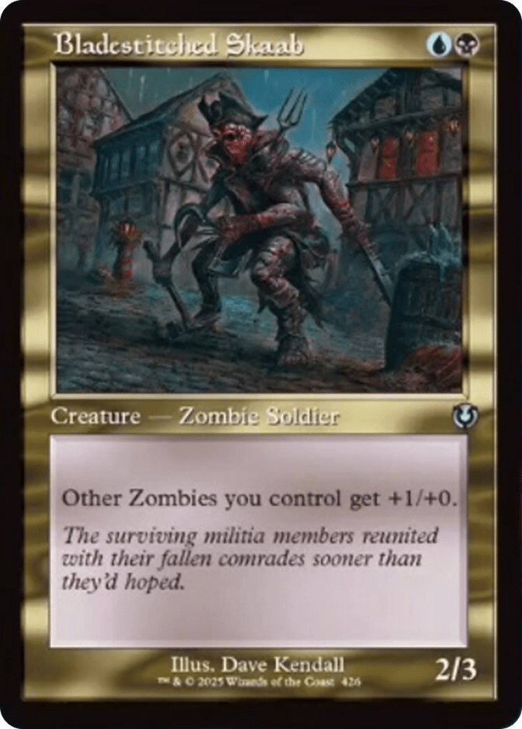 Bladestitched Skaab (Retro Frame) [Innistrad Remastered] MTG Single Magic: The Gathering  | Multizone: Comics And Games