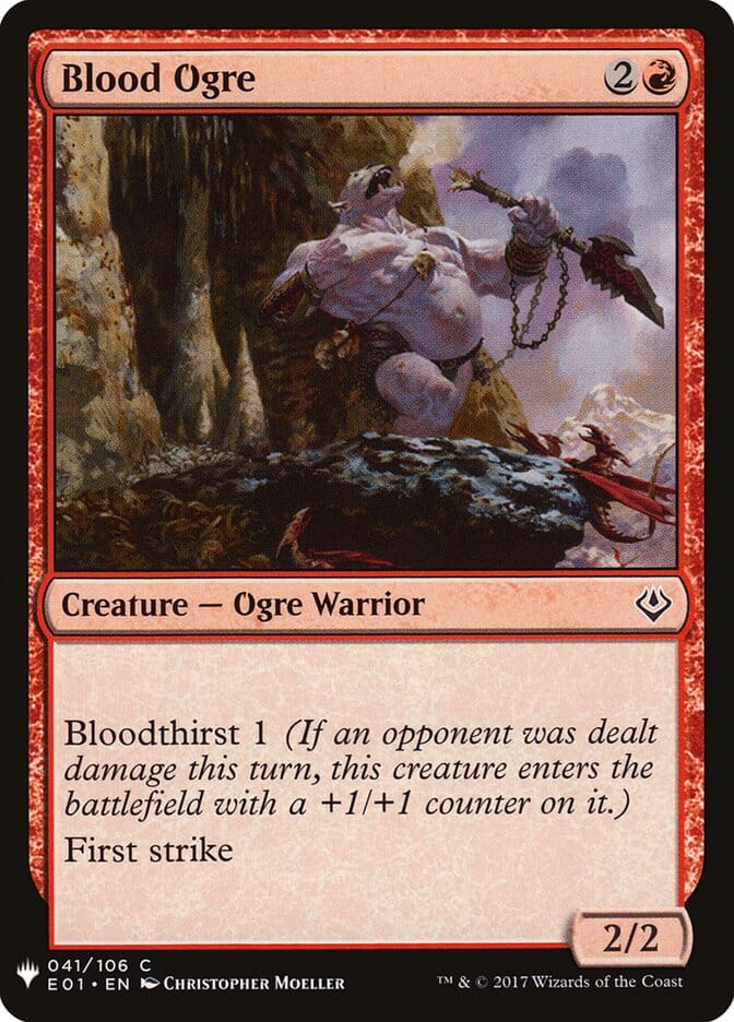 Blood Ogre [Mystery Booster] MTG Single Magic: The Gathering  | Multizone: Comics And Games