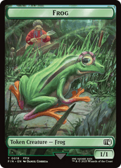Hero (0008) // Frog Double-Sided Token [FINAL FANTASY Tokens] MTG Single Magic: The Gathering  | Multizone: Comics And Games