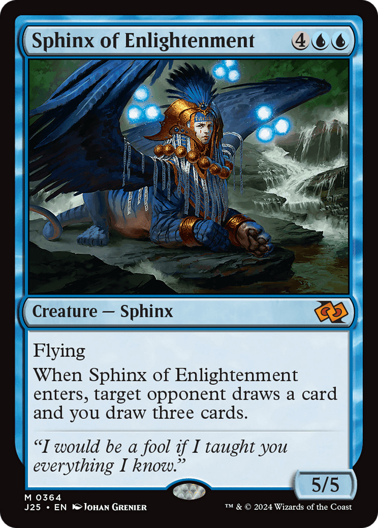Sphinx of Enlightenment [Foundations Jumpstart] MTG Single Magic: The Gathering  | Multizone: Comics And Games
