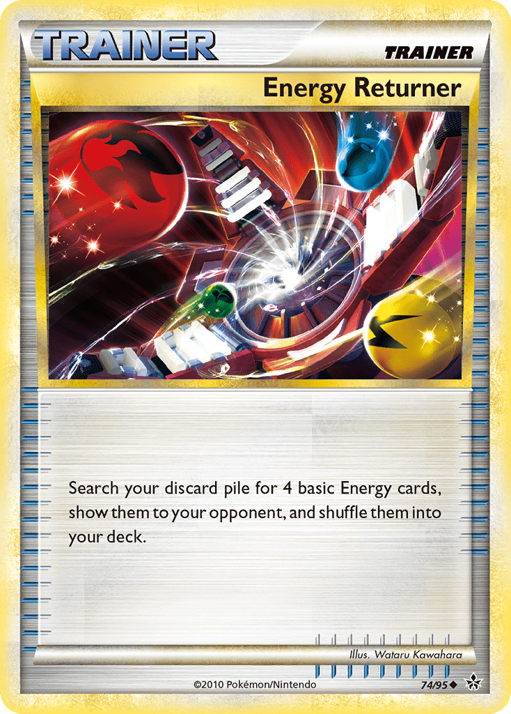 Energy Returner (74/95) [HeartGold & SoulSilver: Unleashed] Pokemon Single Pokémon  | Multizone: Comics And Games