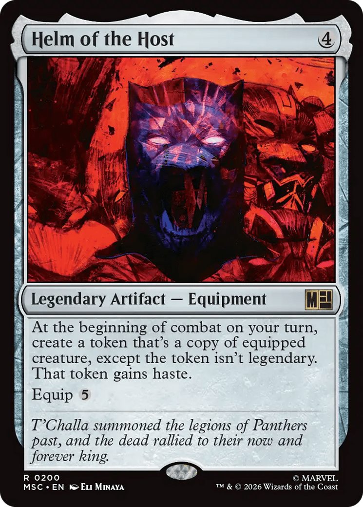 Helm of the Host [Marvel Super Heroes Commander] MTG Single Magic: The Gathering  | Multizone: Comics And Games