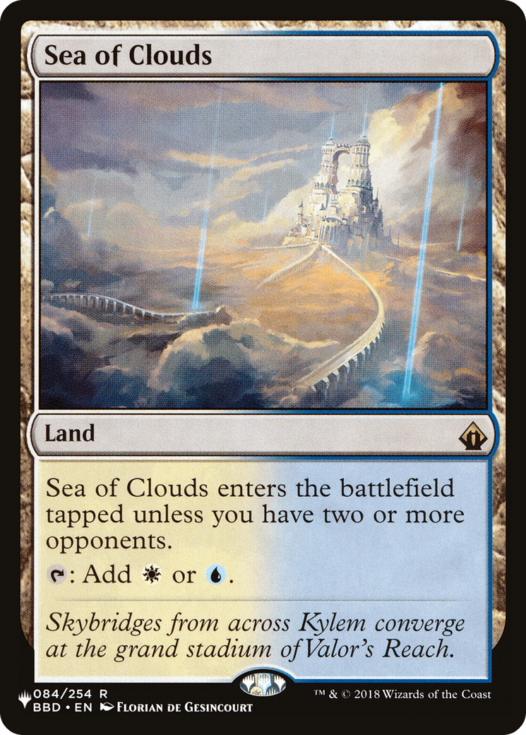 Sea of Clouds [The List] MTG Single Magic: The Gathering  | Multizone: Comics And Games