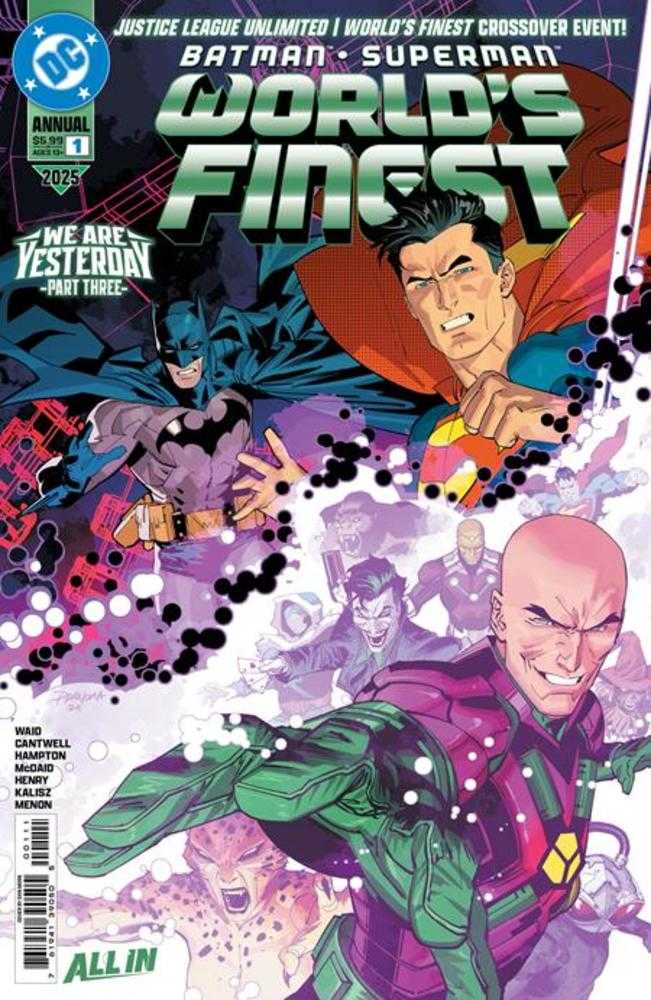 Batman Superman Worlds Finest 2025 Annual #1 (One Shot) Cover A Dan Mora Connecting (We Are Yesterday) Comics DC Comics  | Multizone: Comics And Games