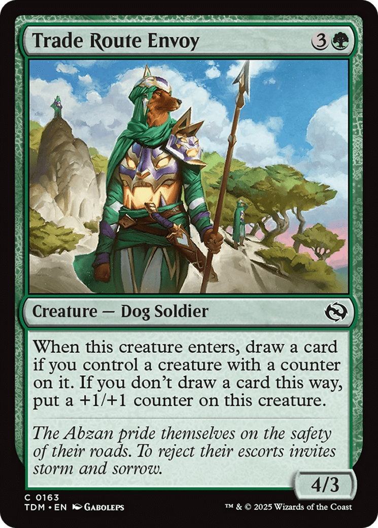 Trade Route Envoy [Tarkir: Dragonstorm] MTG Single Magic: The Gathering  | Multizone: Comics And Games