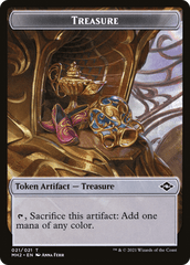 Treasure // Daretti Emblem Double-Sided Token [Secret Lair Drop Series] MTG Single Magic: The Gathering  | Multizone: Comics And Games