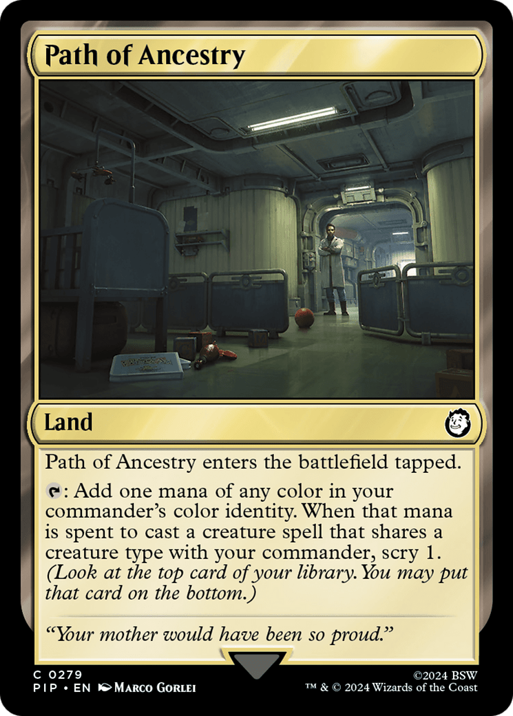 Path of Ancestry [Fallout] MTG Single Magic: The Gathering  | Multizone: Comics And Games