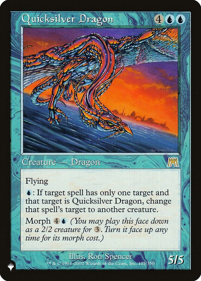 Quicksilver Dragon [The List] MTG Single Magic: The Gathering  | Multizone: Comics And Games