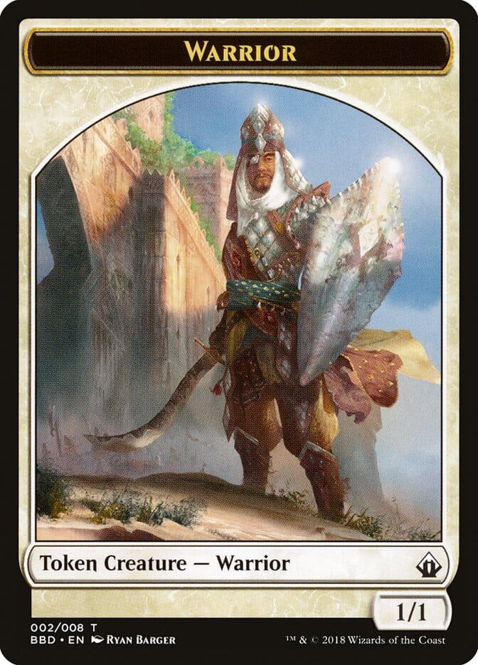 Warrior Token [Battlebond Tokens] MTG Single Magic: The Gathering  | Multizone: Comics And Games