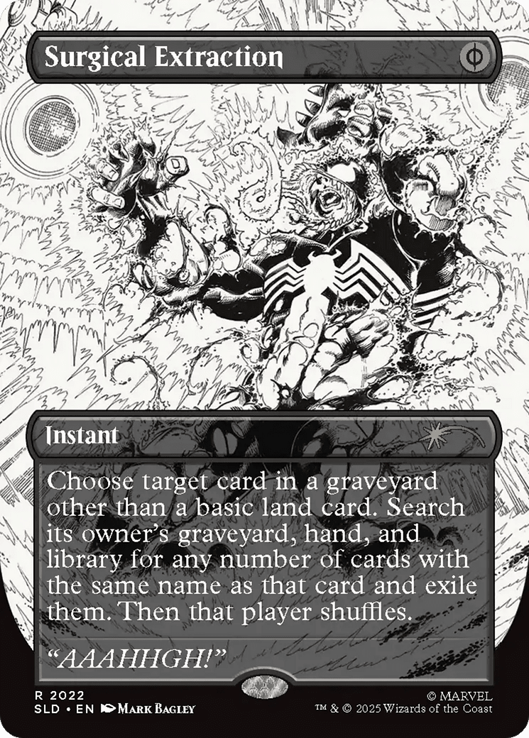 Surgical Extraction (2022) (Rainbow Foil) [Secret Lair Drop Series] MTG Single Magic: The Gathering  | Multizone: Comics And Games