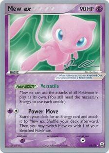Mew ex (88/92) (Mewtrick - Jason Klaczynski) [World Championships 2006] Pokemon Single Pokémon  | Multizone: Comics And Games