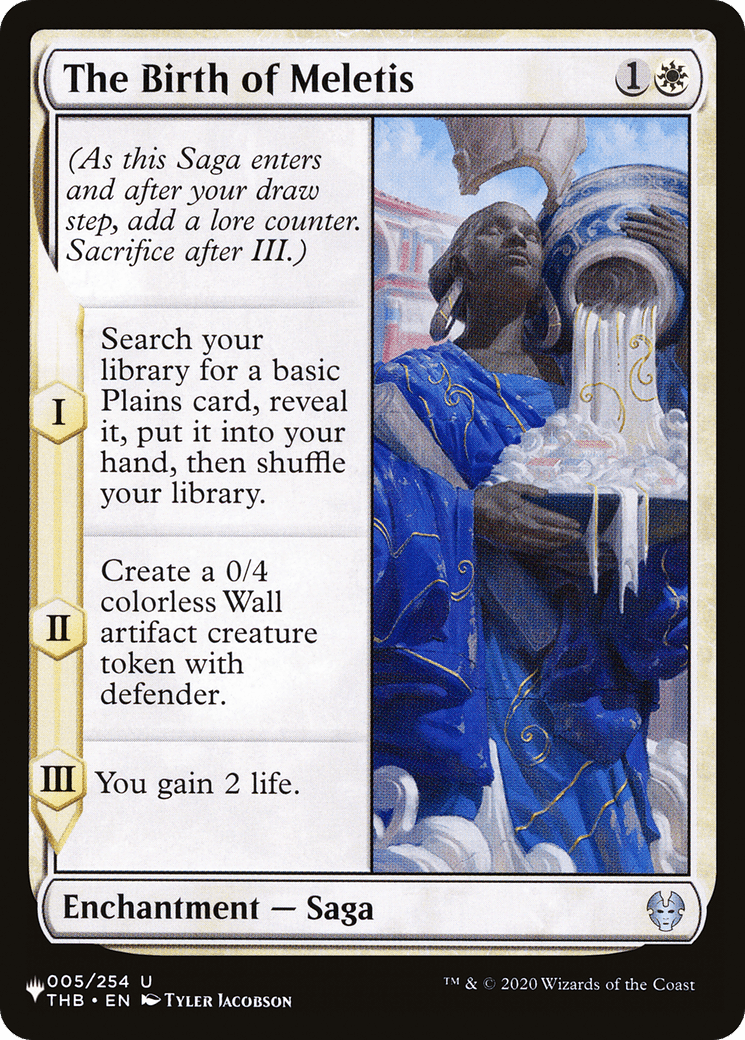 The Birth of Meletis [The List] MTG Single Magic: The Gathering  | Multizone: Comics And Games
