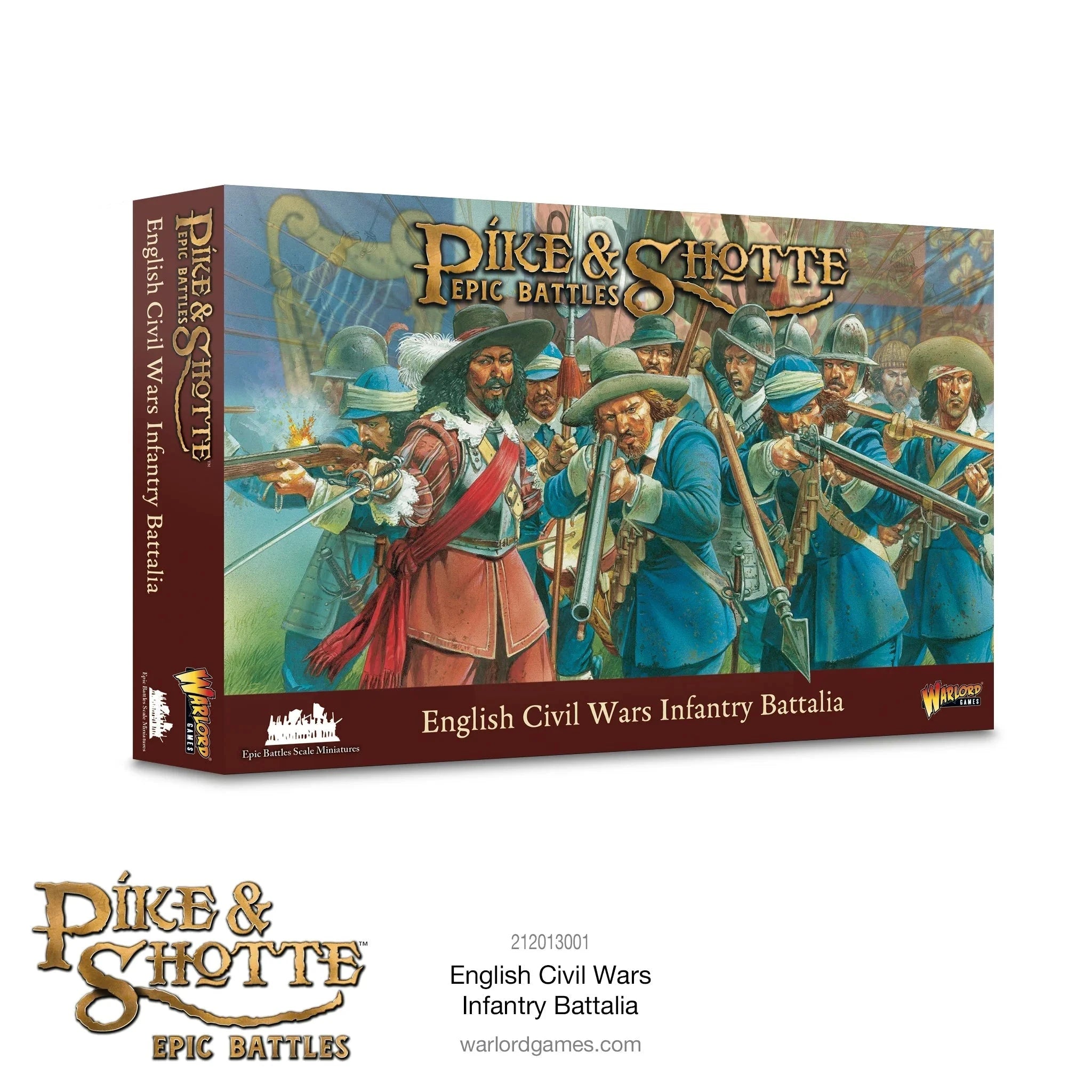 Pike & Shotte Epic Battles: English Civil Wars Infantry Battalia Miniature Game Warlord Games  | Multizone: Comics And Games