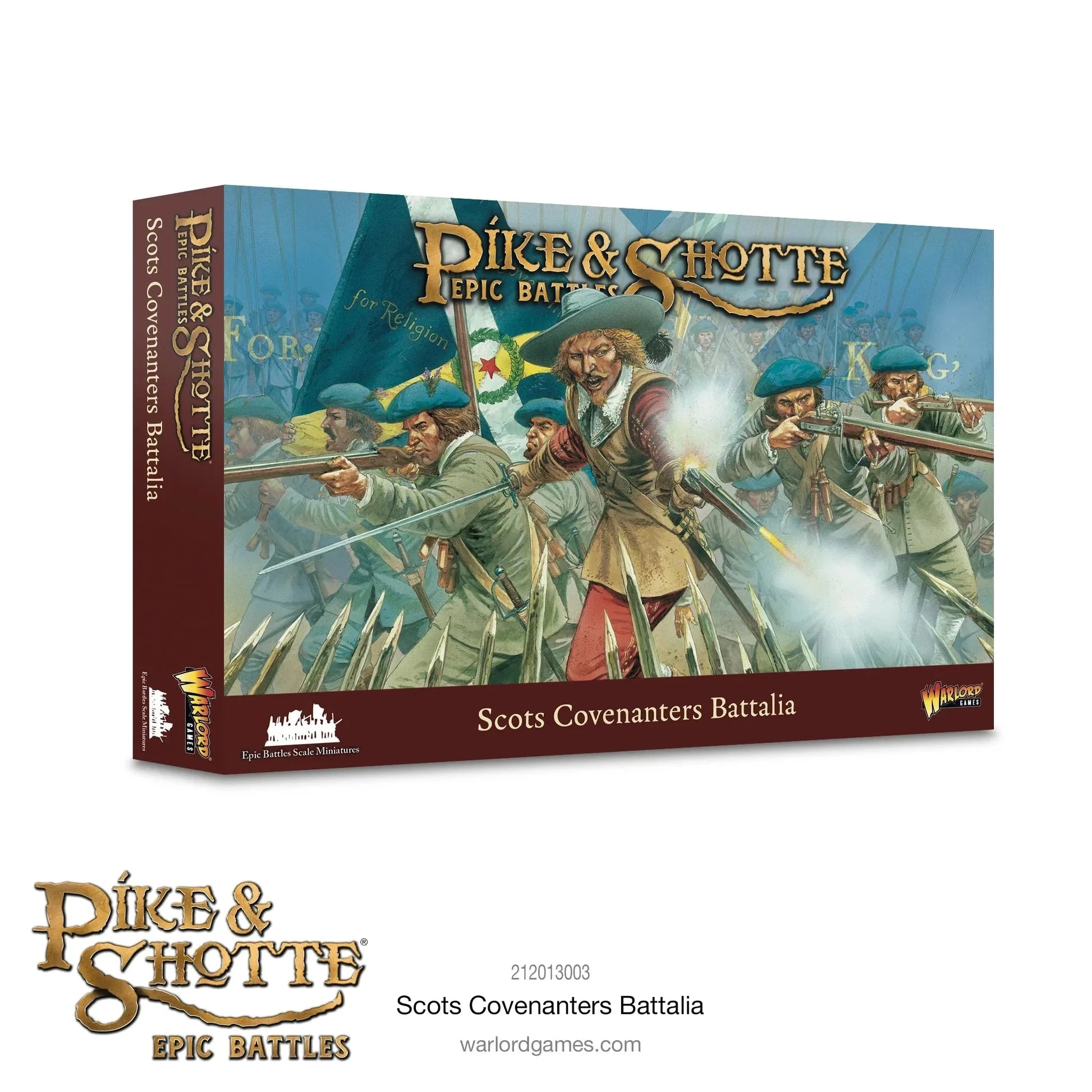 Pike & Shotte Epic Battles: Scots Covenanters Battalia Miniature Game Warlord Games  | Multizone: Comics And Games