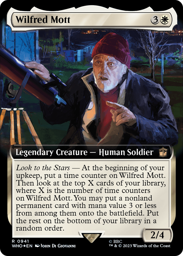 Wilfred Mott (Extended Art) (Surge Foil) [Doctor Who] | Multizone: Comics And Games
