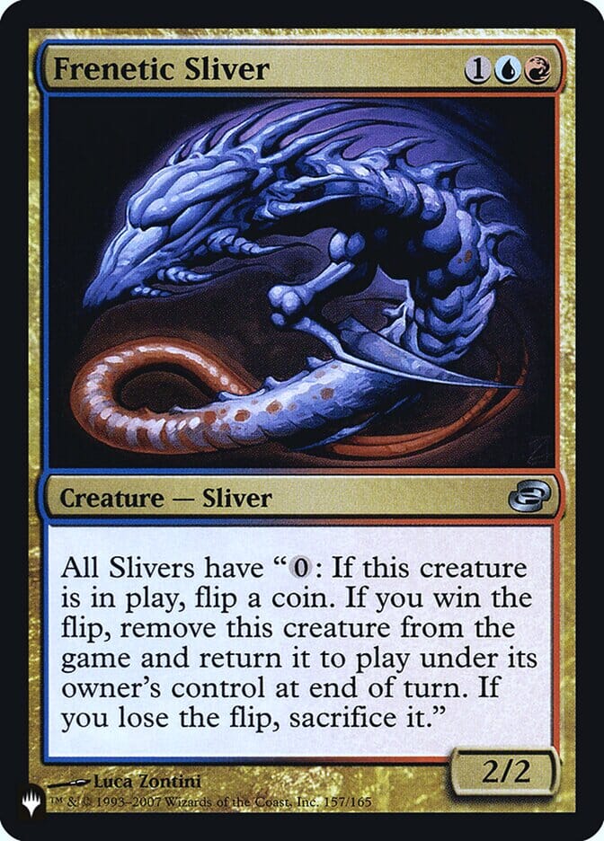 Frenetic Sliver [Secret Lair: Heads I Win, Tails You Lose] MTG Single Magic: The Gathering  | Multizone: Comics And Games