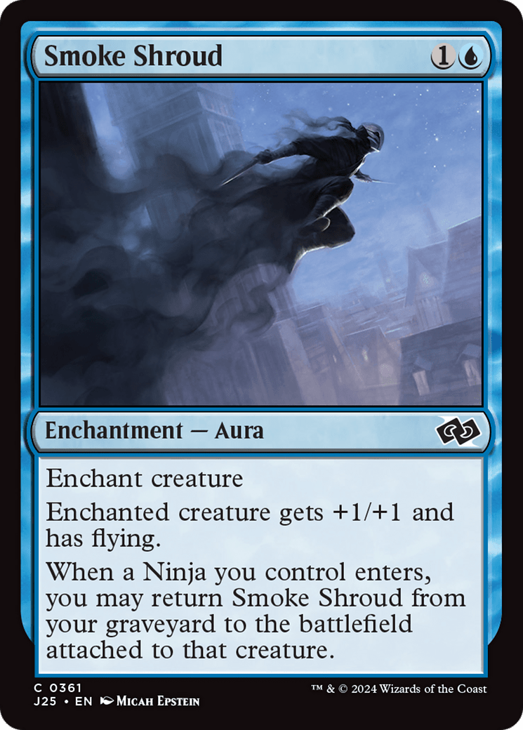 Smoke Shroud [Foundations Jumpstart] MTG Single Magic: The Gathering  | Multizone: Comics And Games