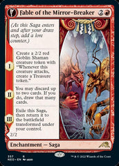 Fable of the Mirror-Breaker // Reflection of Kiki-Jiki (Showcase Soft Glow) [Kamigawa: Neon Dynasty] MTG Single Magic: The Gathering  | Multizone: Comics And Games