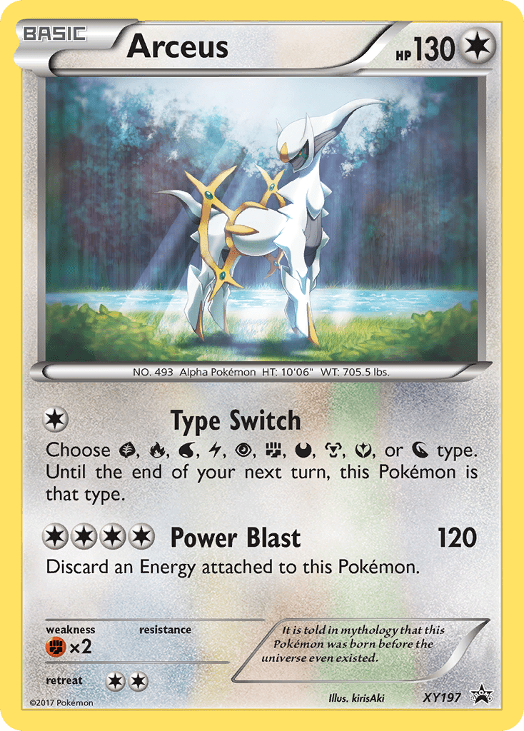 Arceus (XY197) [XY: Black Star Promos] Pokemon Single Pokémon  | Multizone: Comics And Games