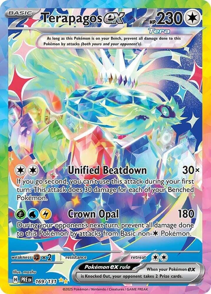 Terapagos ex (169/131) [Scarlet & Violet: Prismatic Evolutions] Pokemon Single Pokémon  | Multizone: Comics And Games