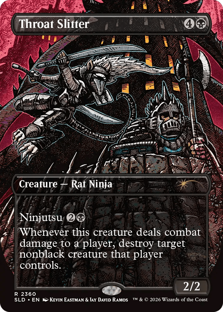 Throat Slitter (2360) [Secret Lair Drop Series] MTG Single Magic: The Gathering  | Multizone: Comics And Games