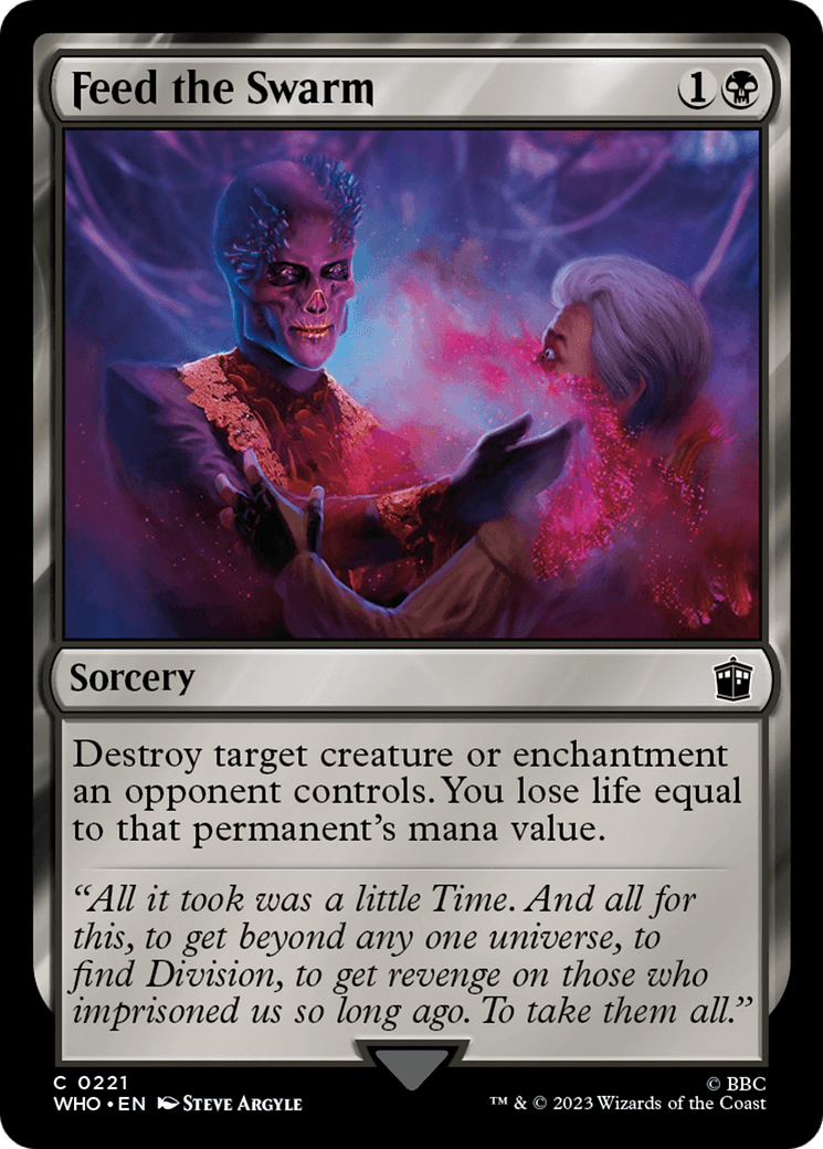 Feed the Swarm [Doctor Who] MTG Single Magic: The Gathering  | Multizone: Comics And Games