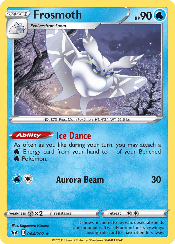 Frosmoth (064/202) (Theme Deck Exclusive) [Sword & Shield: Base Set] Pokemon Single Pokémon  | Multizone: Comics And Games