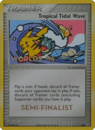 Tropical Tidal Wave (036) (Worlds 2006 Semi-Finalist) [Nintendo: Black Star Promos] Pokemon Single Pokémon  | Multizone: Comics And Games