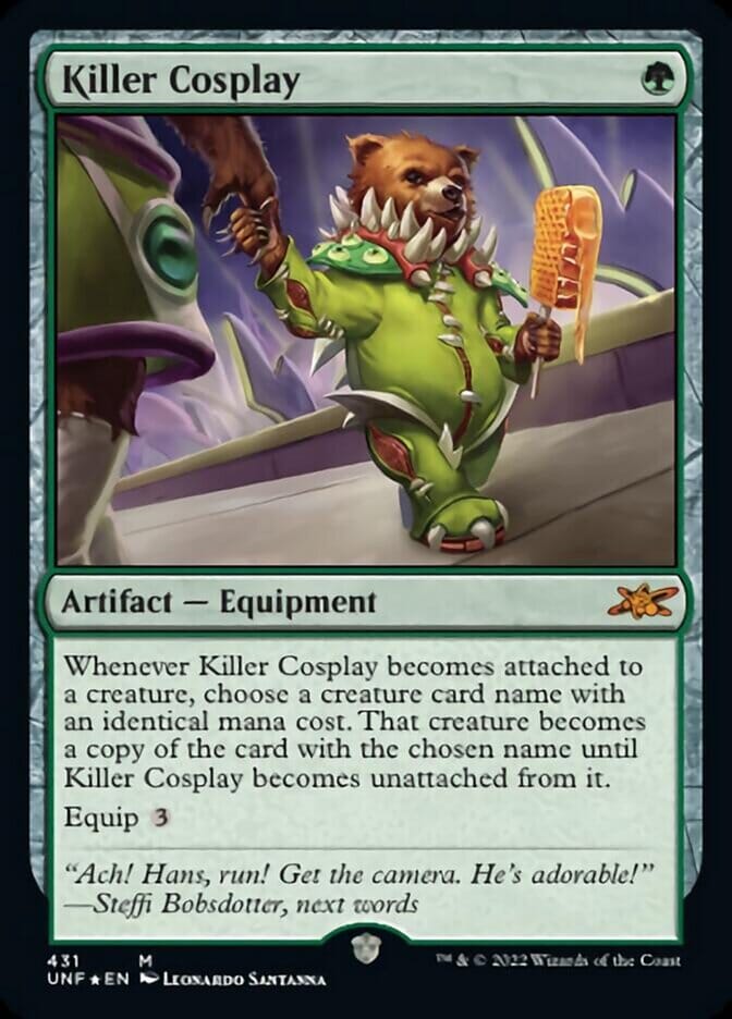 Killer Cosplay (Galaxy Foil) [Unfinity] MTG Single Magic: The Gathering  | Multizone: Comics And Games