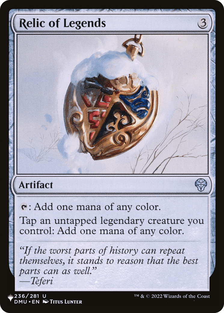 Relic of Legends [The List] MTG Single Magic: The Gathering  | Multizone: Comics And Games