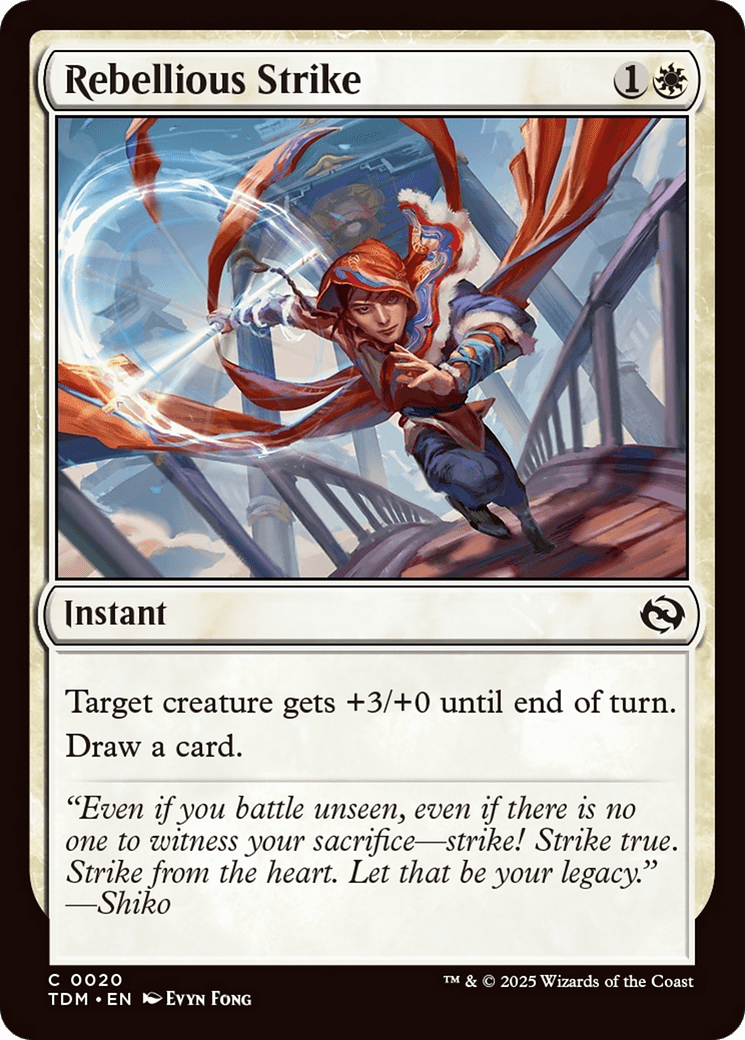 Rebellious Strike [Tarkir: Dragonstorm] MTG Single Magic: The Gathering  | Multizone: Comics And Games
