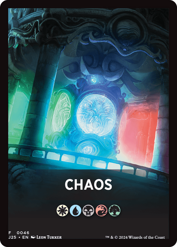 Chaos Theme Card [Foundations Jumpstart Front Cards] MTG Single Magic: The Gathering  | Multizone: Comics And Games
